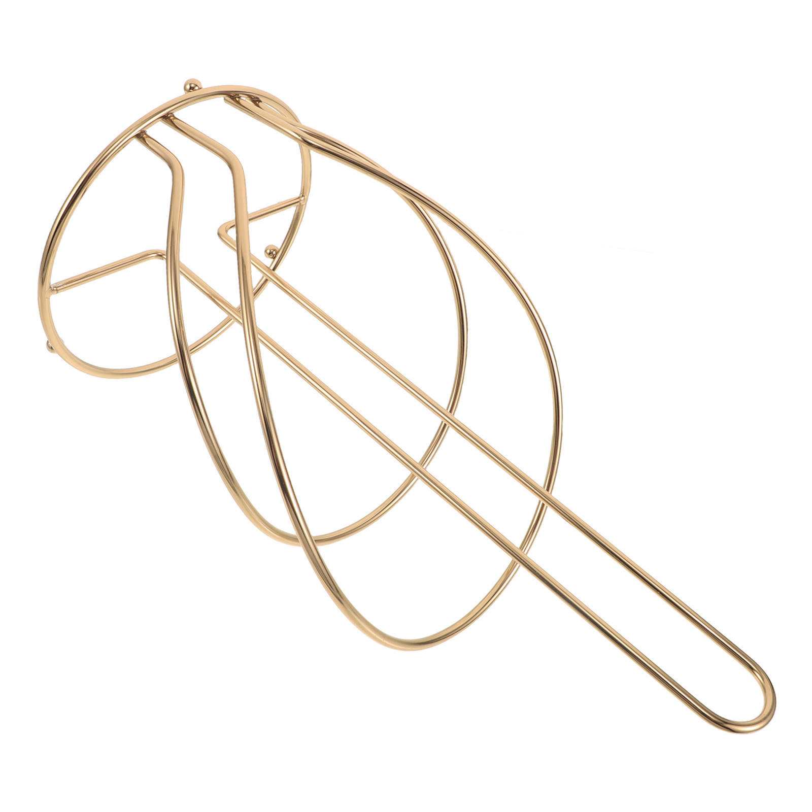 Home Bathroom Paper Towel Holder - Metal Paper Towel Holder Countertop Golden
