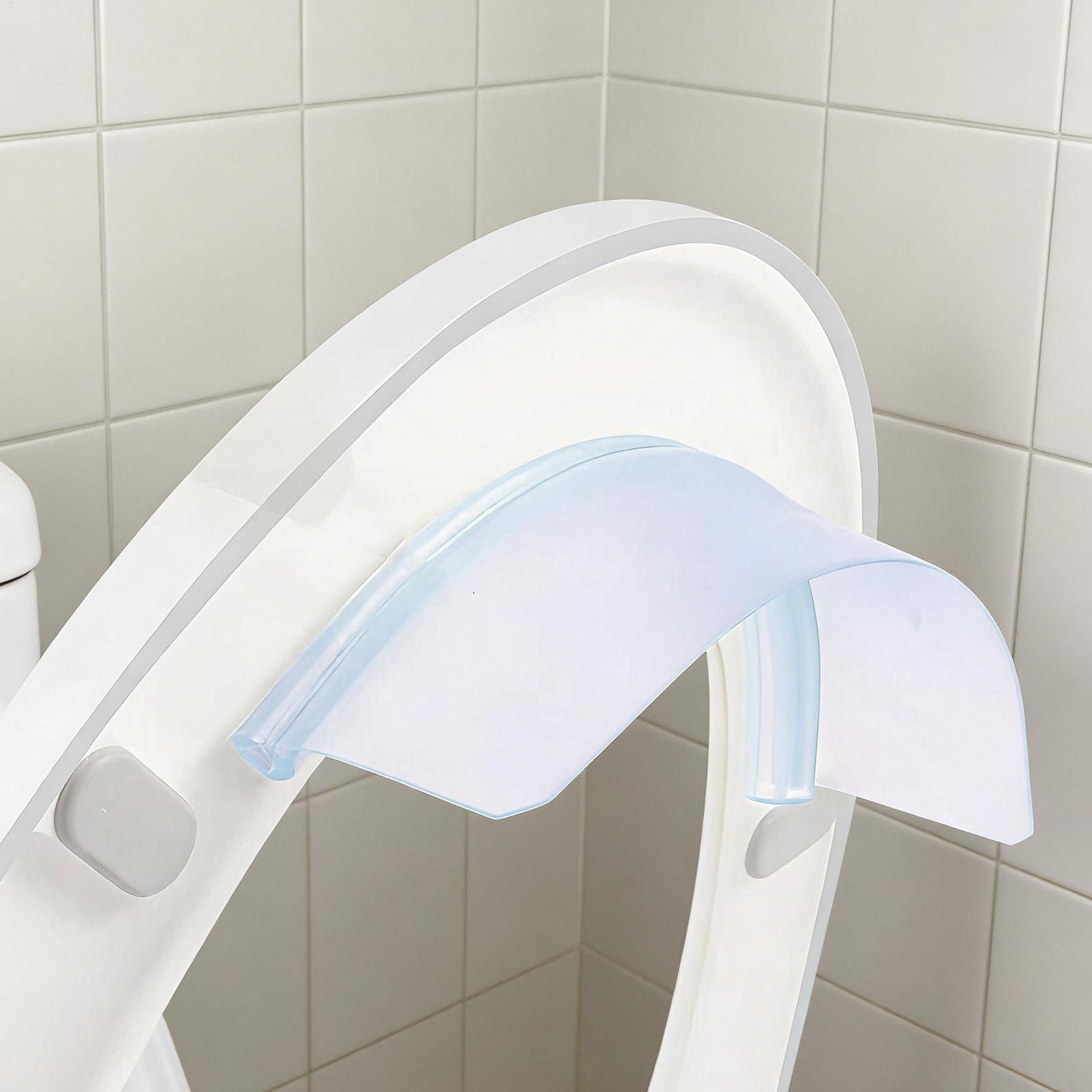 Home Bathroom With Two Toilets - 10 Inch Toilet Seat Urine Splash