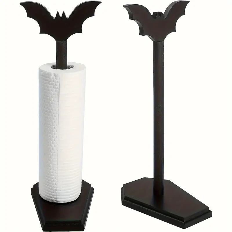 Home Bathroom Paper Towel Holder - Bat Paper Towel Holder - Halloween