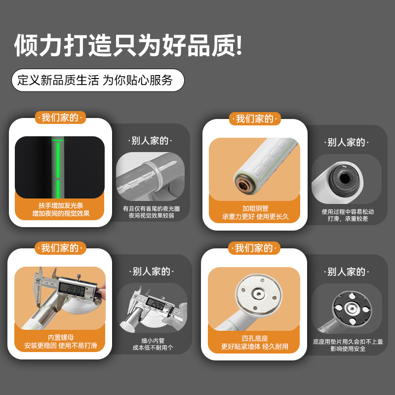 Stainless Steel Toilet Safety  - đánh giá và giá Home Bathroom Grab Bar