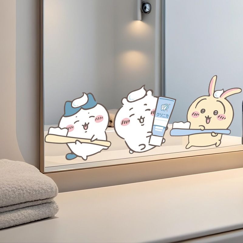 Hot Chiikawa Mirror Stickers S - đánh giá và giá Home Bathroom Mirror