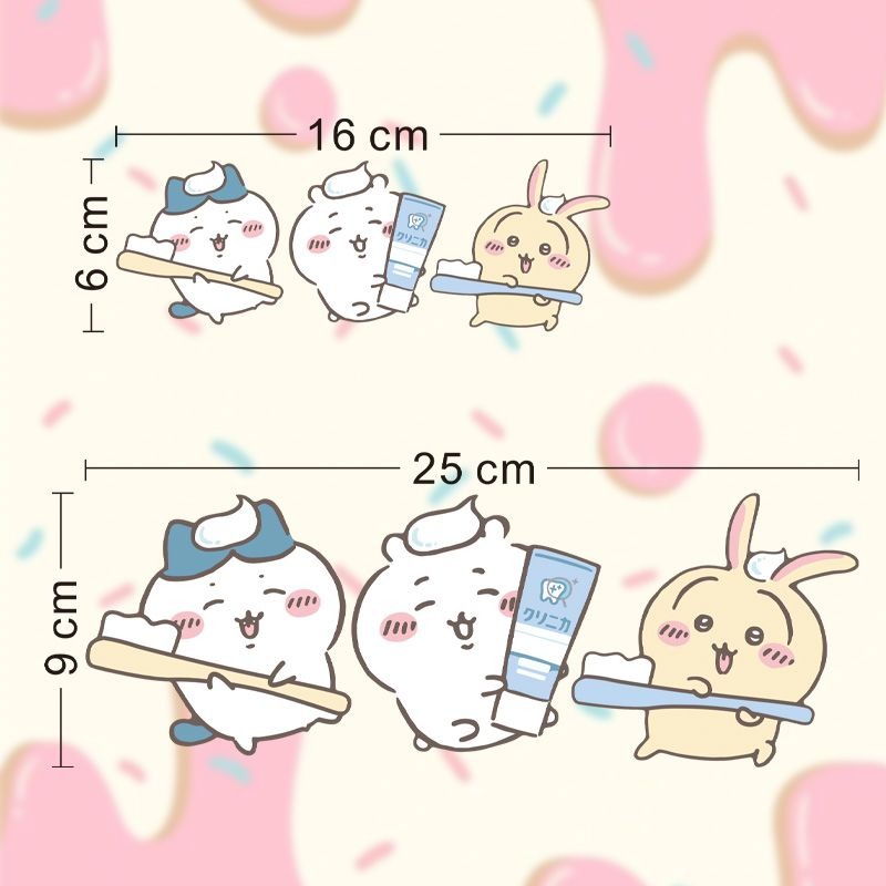 Hot Chiikawa Mirror Stickers S - đánh giá và giá Home Bathroom Mirror
