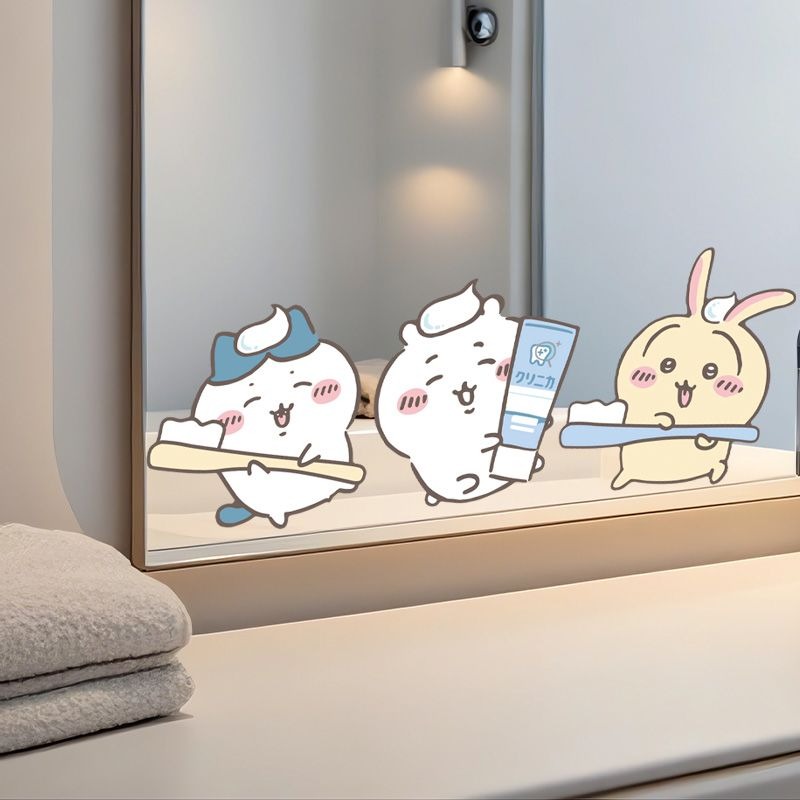Hot Chiikawa Mirror Stickers S - đánh giá và giá Home Bathroom Mirror