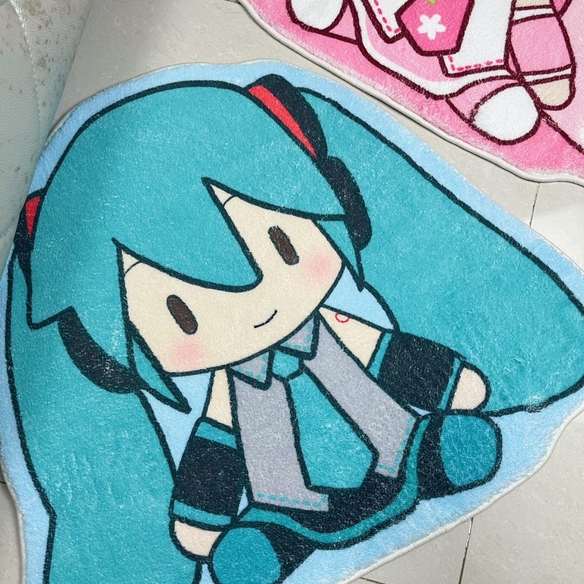 Kawaii Hatsune Miku Rug Anime  - đánh giá và giá Home Goods Bathroom Rugs