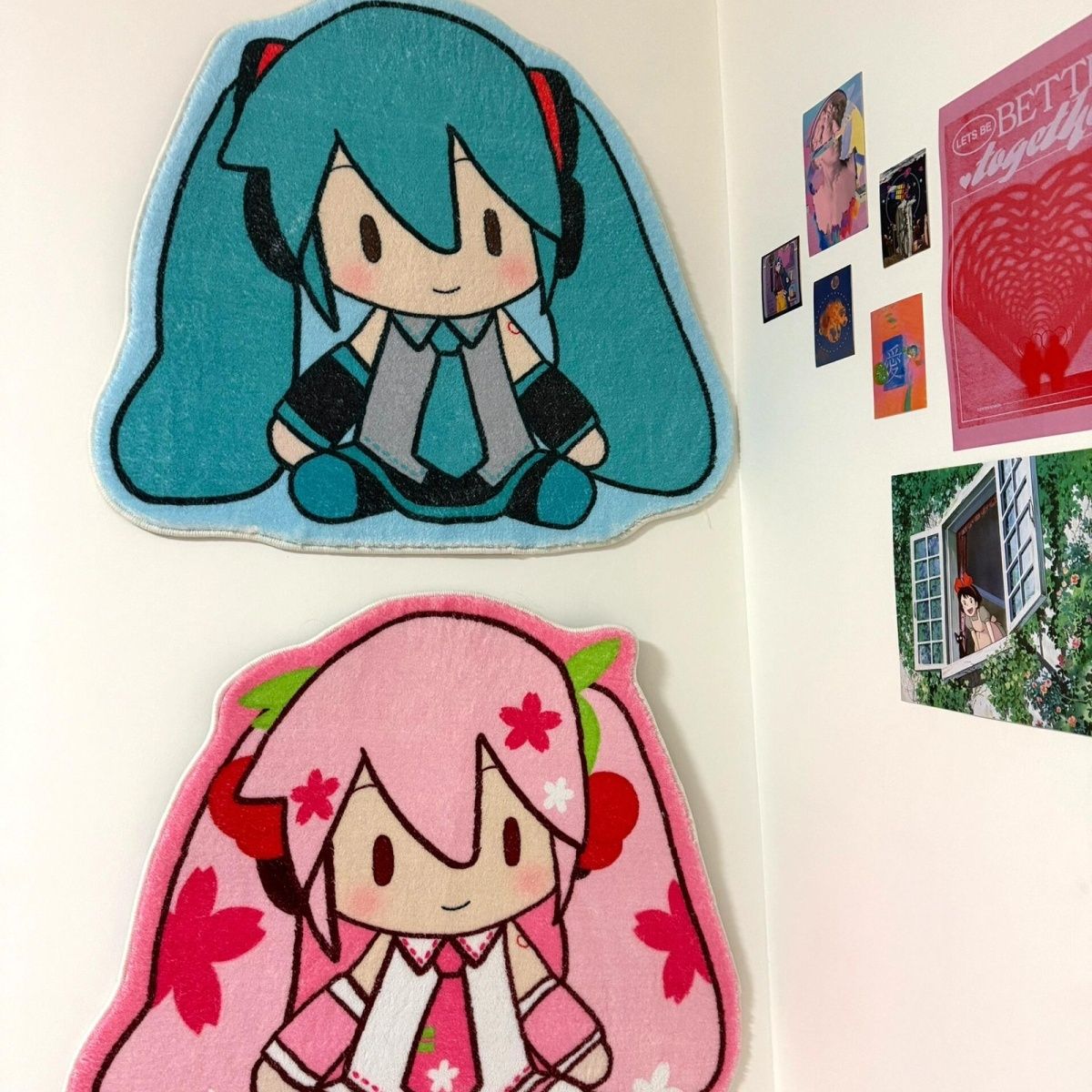 Kawaii Hatsune Miku Rug Anime  - đánh giá và giá Home Goods Bathroom Rugs