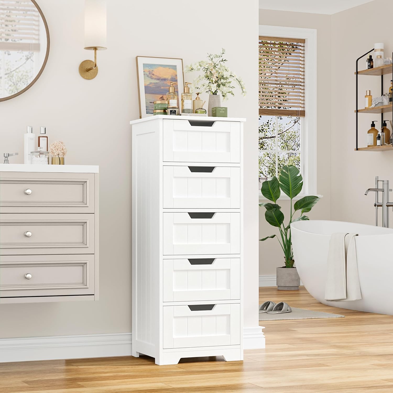Freestanding Bathroom Storage  - đánh giá và giá Home Bathroom Furniture