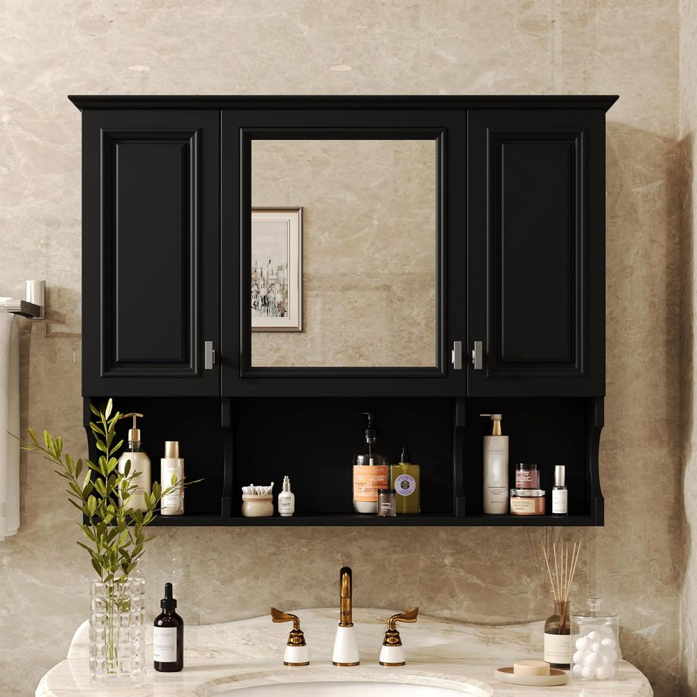 Bathroom Wall Cabinet with Mir - đánh giá và giá Home Bathroom Furniture