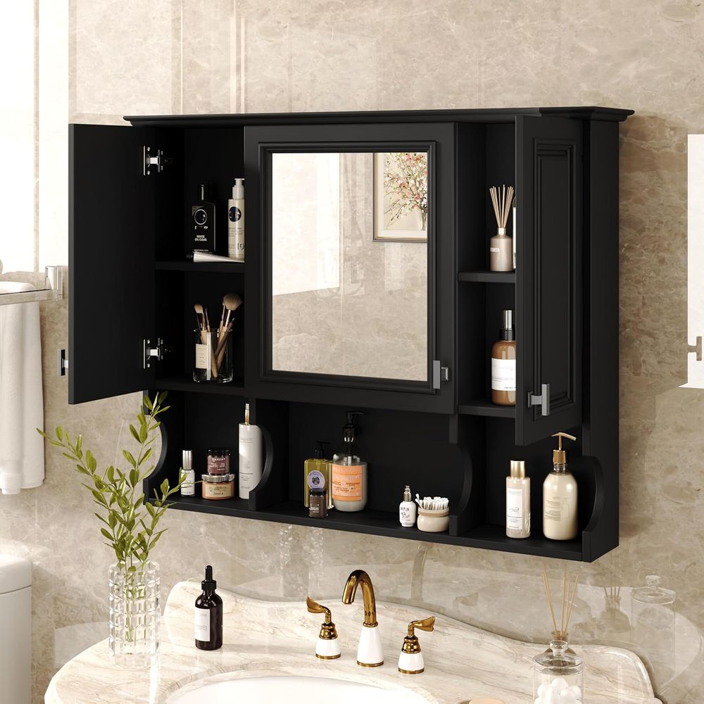 Bathroom Wall Cabinet with Mir - đánh giá và giá Home Bathroom Furniture