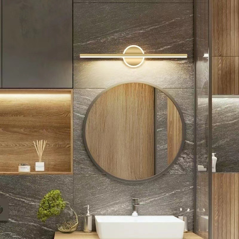 Modern LED Mirror Lamp 40/55cm - đánh giá và giá Home Bathroom Mirror