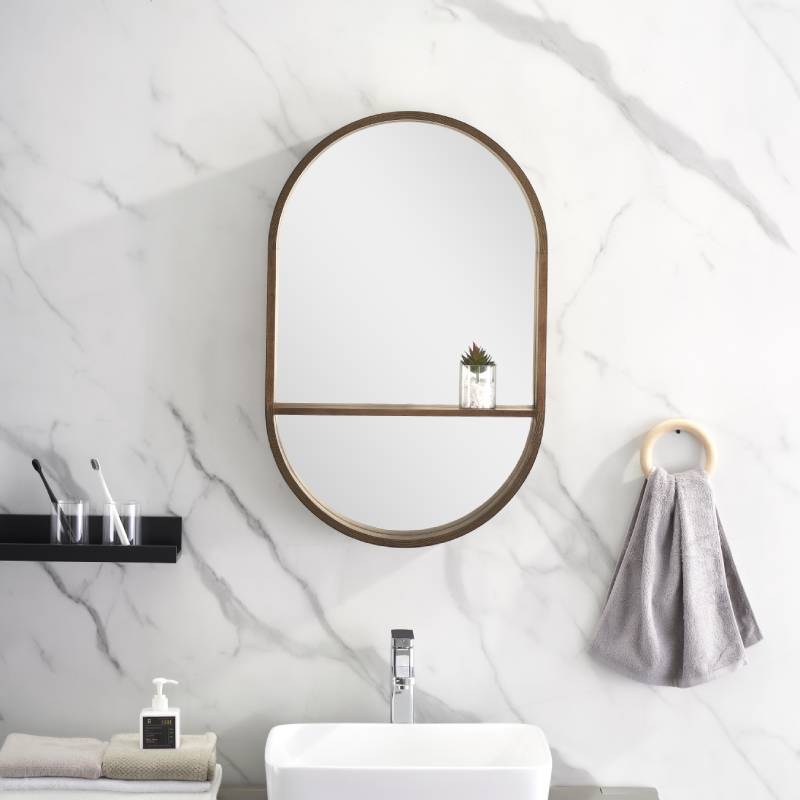 Nordic Style Bathroom Mirror M - đánh giá và giá Home Bathroom Design Simple