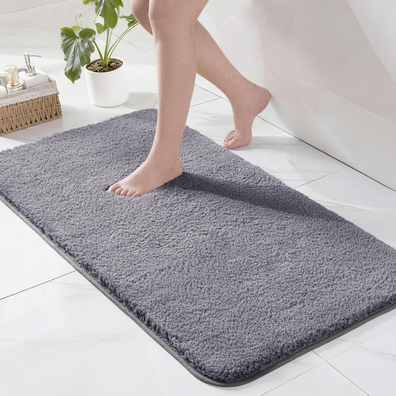 VIKAMA Multi Size Navy Blue Ba - đánh giá và giá Zara Home Bathroom Mat