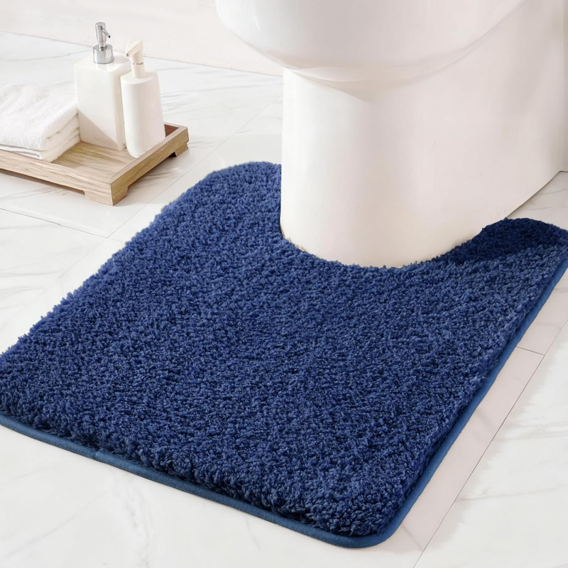 VIKAMA Multi Size Navy Blue Ba - đánh giá và giá Zara Home Bathroom Mat