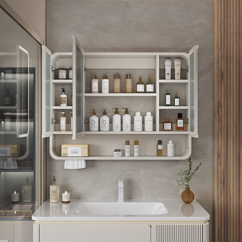 Organizer Mirror Bathroom Cabi - đánh giá và giá Home Bathroom Furniture