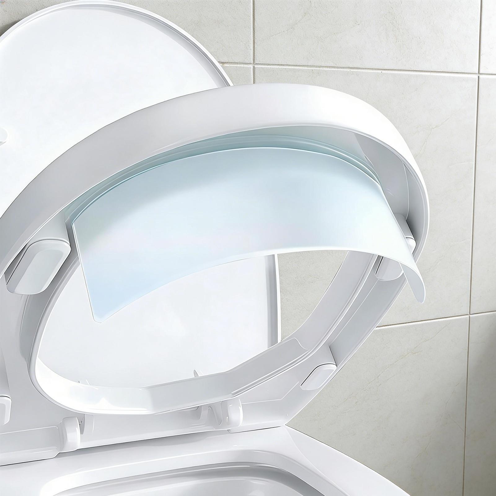 10 Inch Toilet Seat Urine Spla - đánh giá và giá Home Bathroom With Two Toilets