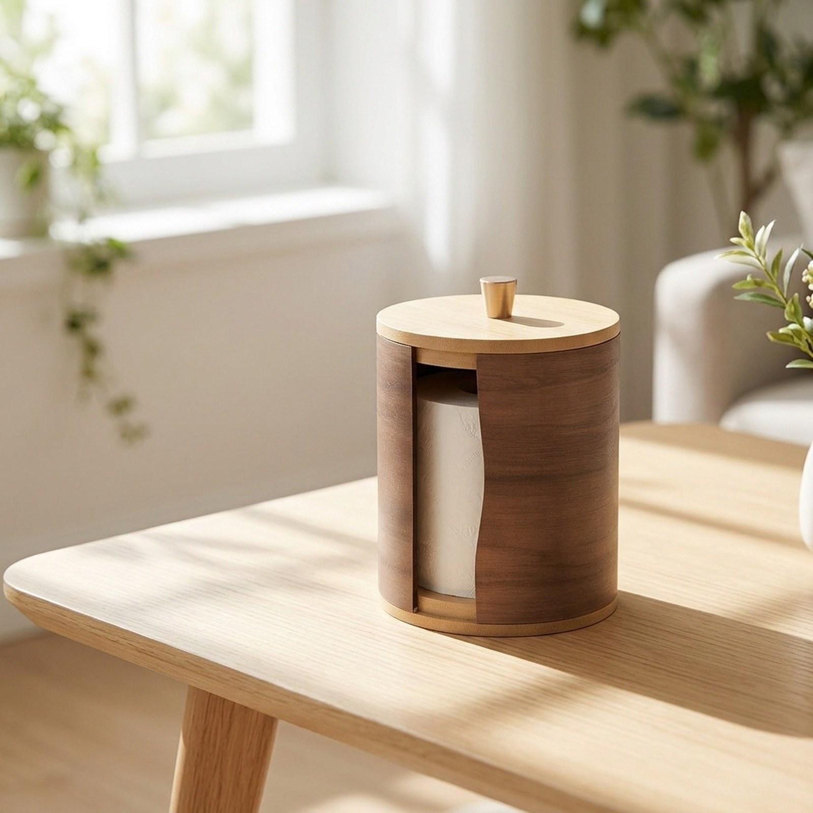 Paper Towel Holder with Walnut - đánh giá và giá Home Bathroom Paper Towel Holder