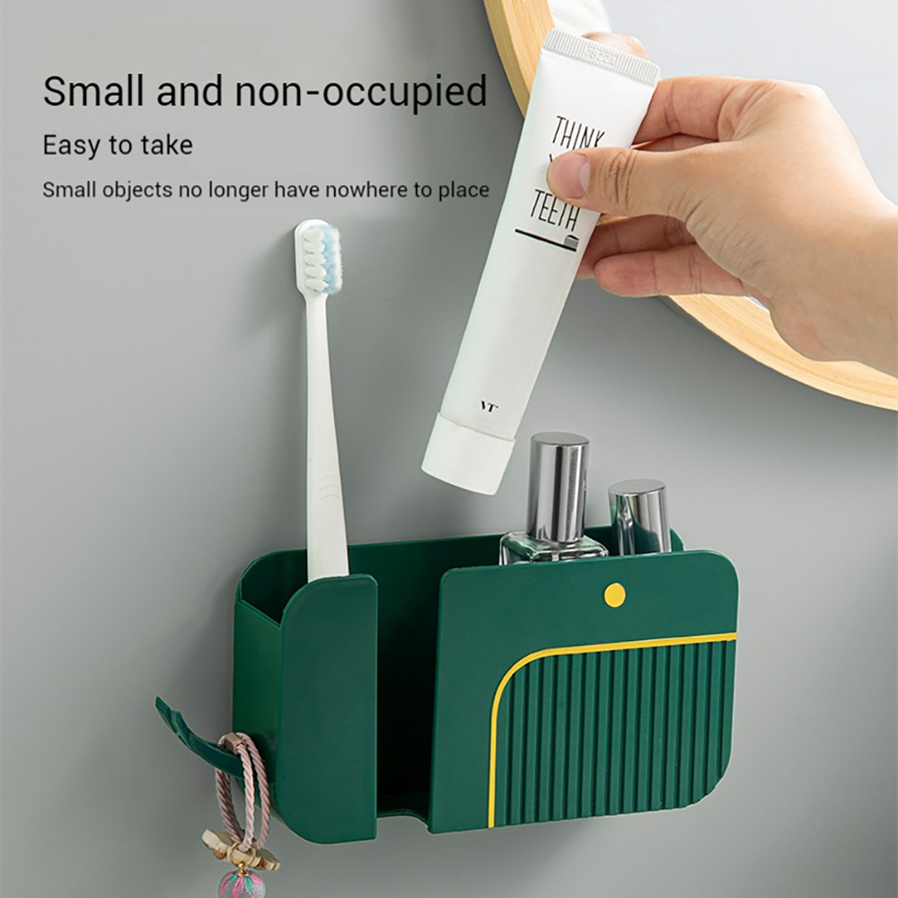 Punch-Free Retro Wall Storage  - đánh giá và giá Home Essentials Bathroom Organizer