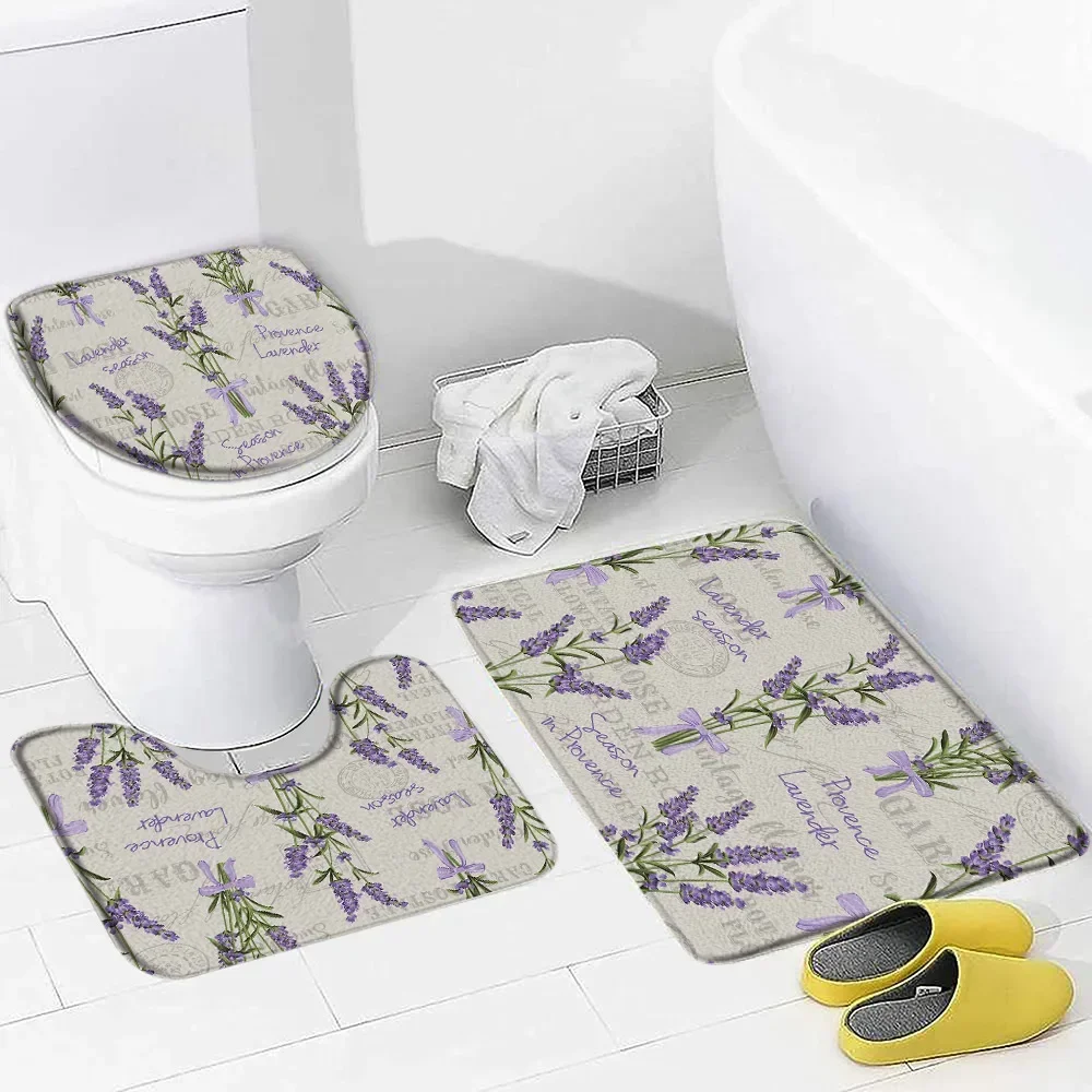 Purple Lavender Bath Mat Set N - đánh giá và giá Zara Home Bathroom Mat