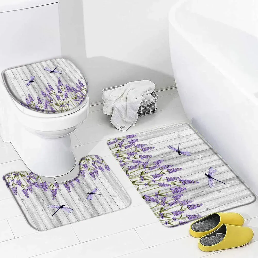 Purple Lavender Bath Mat Set N - đánh giá và giá Zara Home Bathroom Mat
