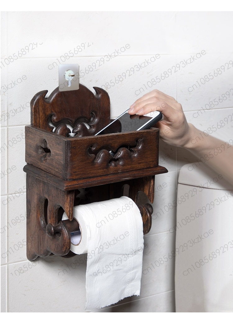 Wooden Paper Towel Holder Toil - đánh giá và giá Home Bathroom Paper Towel Holder