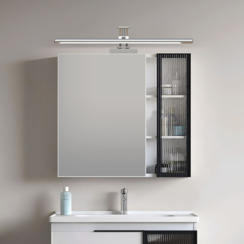 Iron Tricolor Mirror Front Lam - đánh giá và giá Home Bathroom Mirror