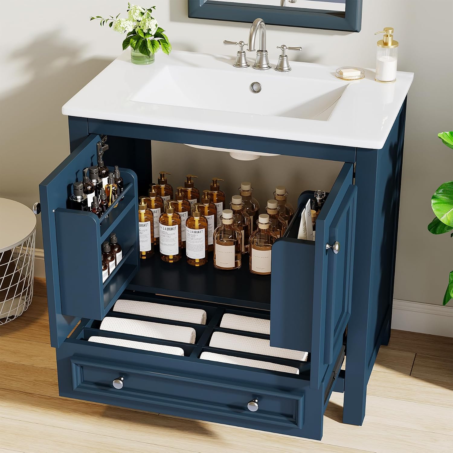 30 Inch Freestanding Bathroom  - đánh giá và giá Home Bathroom Furniture