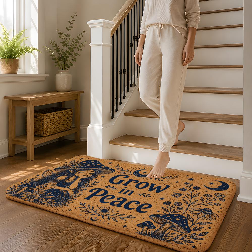Celestial Good Vibes Floor Mat - đánh giá và giá Home Goods Bathroom Rugs