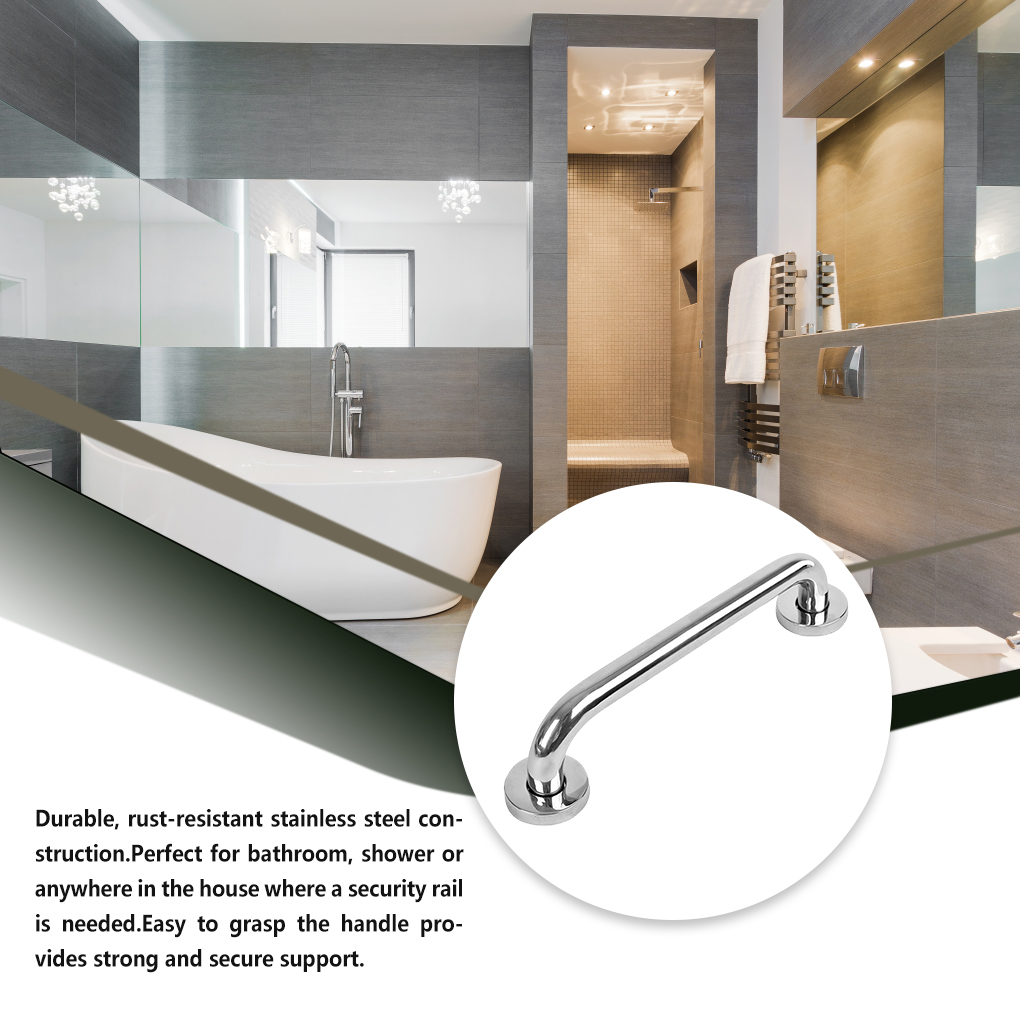 Towel Grab Bar Stainless Steel - đánh giá và giá Home Bathroom Grab Bar