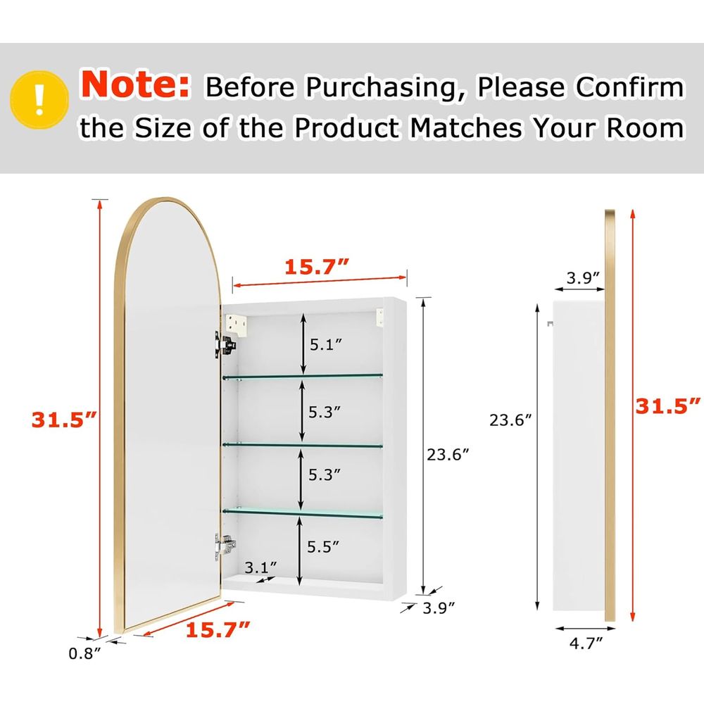 Luxurious Arched Gold Bathroom - đánh giá và giá Home Bathroom Furniture