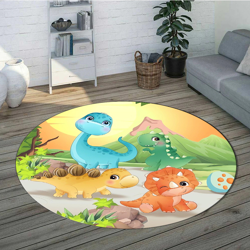 Cute Cartoon Dinosaur Mountain - đánh giá và giá Zara Home Bathroom Mat