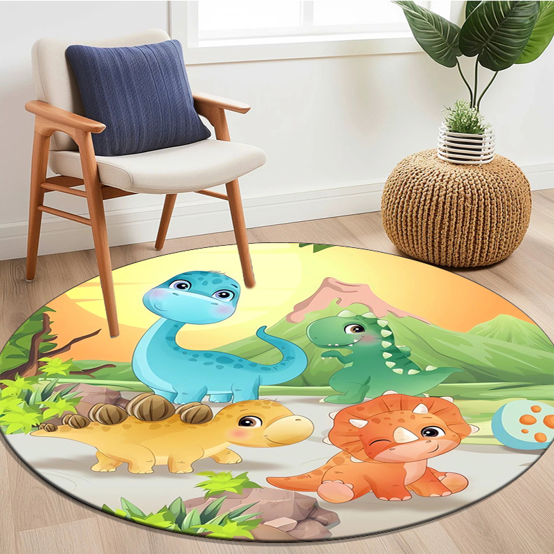 Cute Cartoon Dinosaur Mountain - đánh giá và giá Zara Home Bathroom Mat