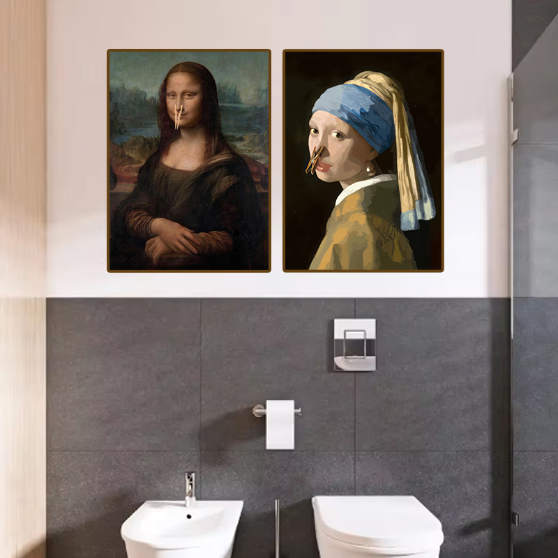 1pc Funny Abstract Bathroom To - đánh giá và giá Home Bathroom Furniture