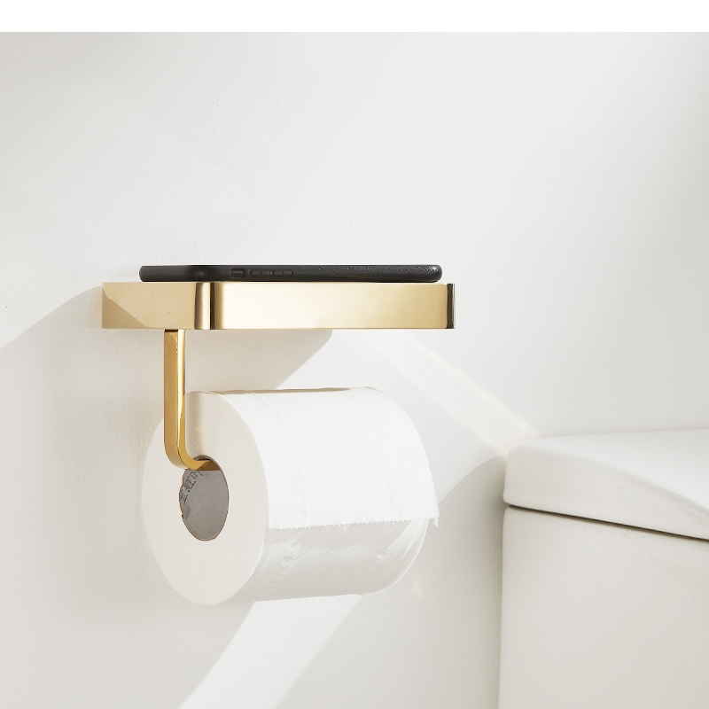 Metal Tissue Holder Rock Slab  - đánh giá và giá Home Bathroom Paper Towel Holder