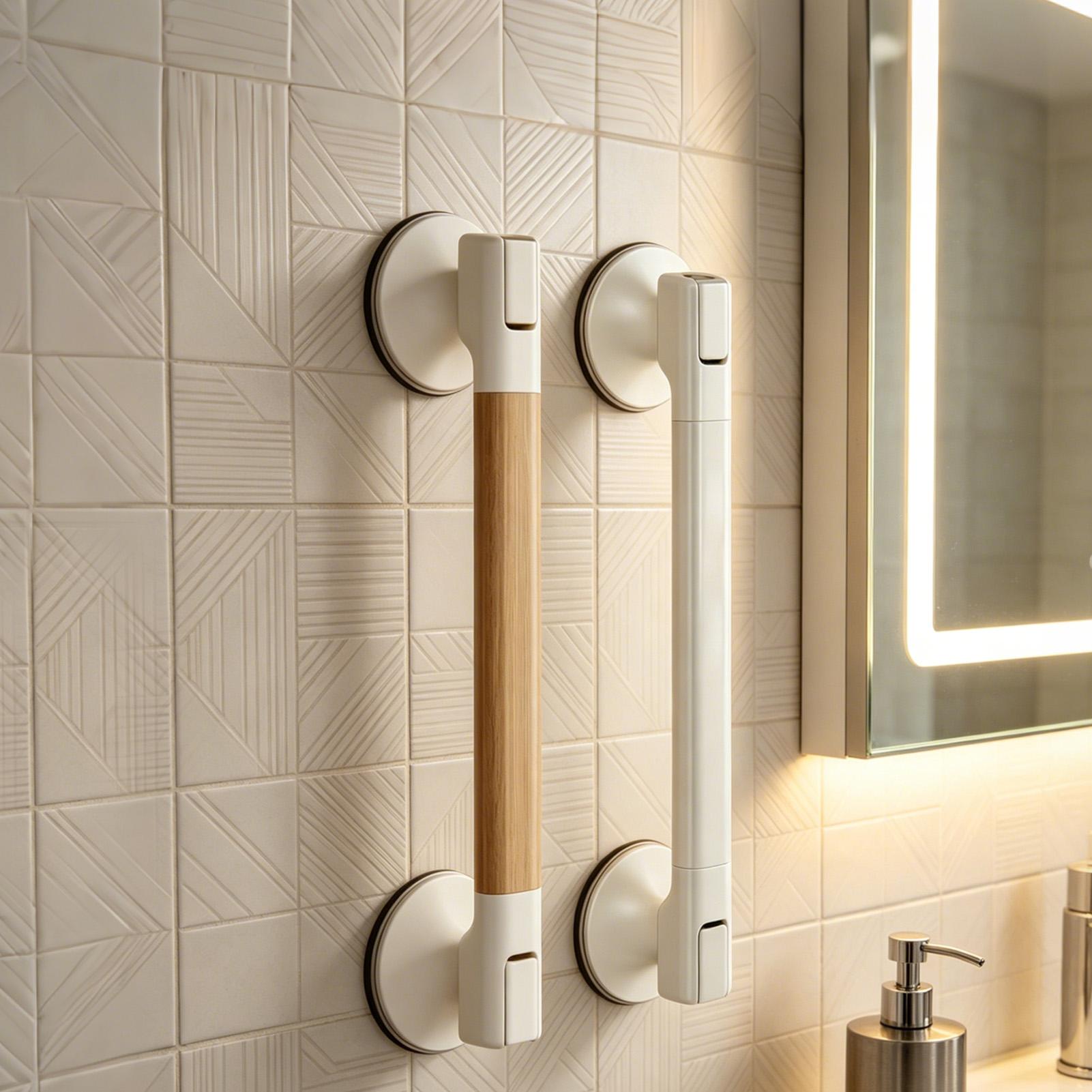 Shower suction cup handle Bath - đánh giá và giá Home Bathroom Grab Bar