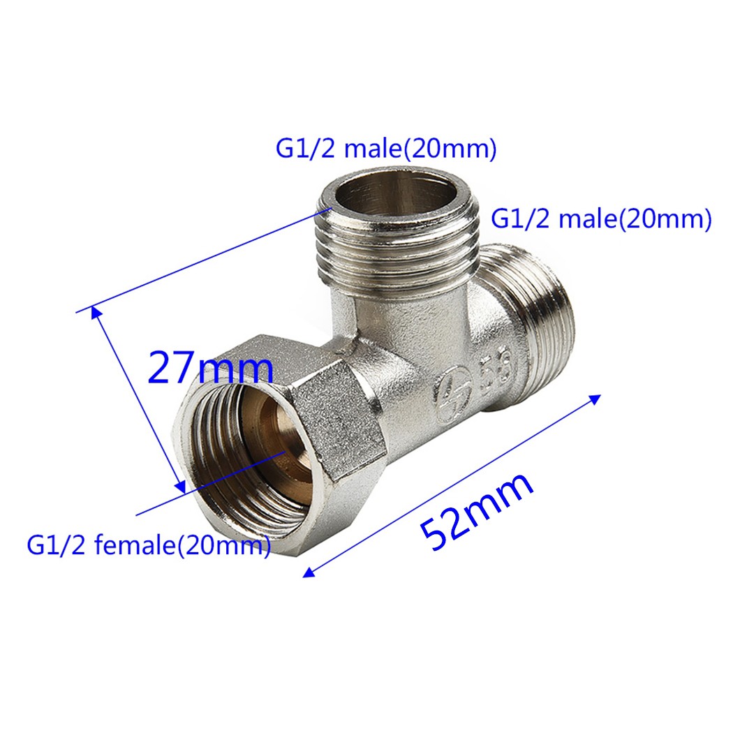 G1/2& 3 Way T-Adapter Copper B - đánh giá và giá Home Depot Bathroom Vanities