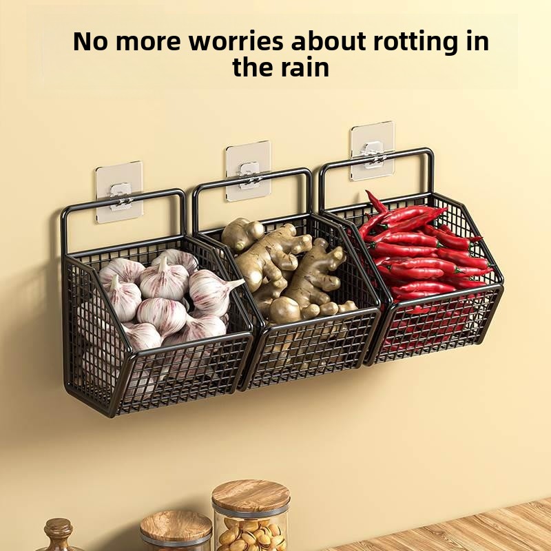 Wall-Mounted Kitchen Storage B - đánh giá và giá Home Essentials Bathroom Organizer