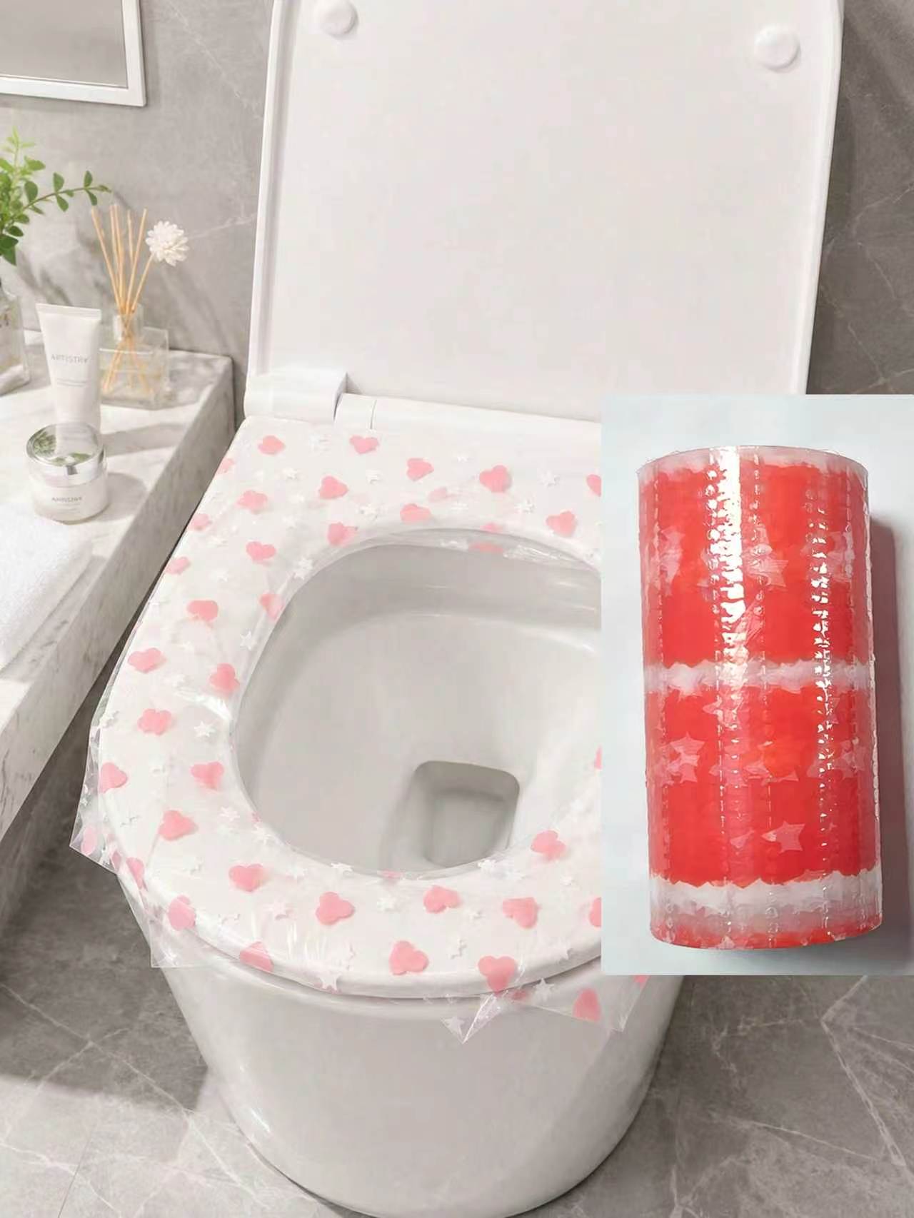 133pcs/roll disposable toilet  - đánh giá và giá Home Creation Bathroom