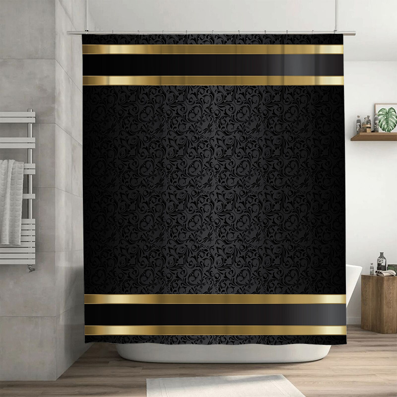 Luxury Black & Gold Bathroom S - đánh giá và giá Zara Home Bathroom Mat