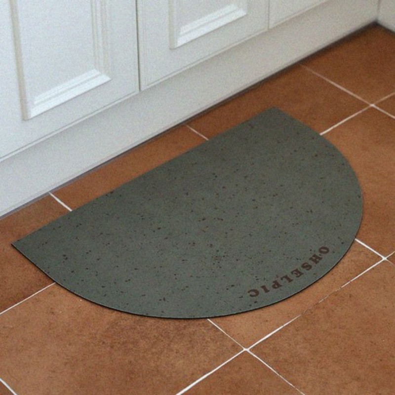 1pc Modern Nordic Style Semi-c - đánh giá và giá Zara Home Bathroom Mat