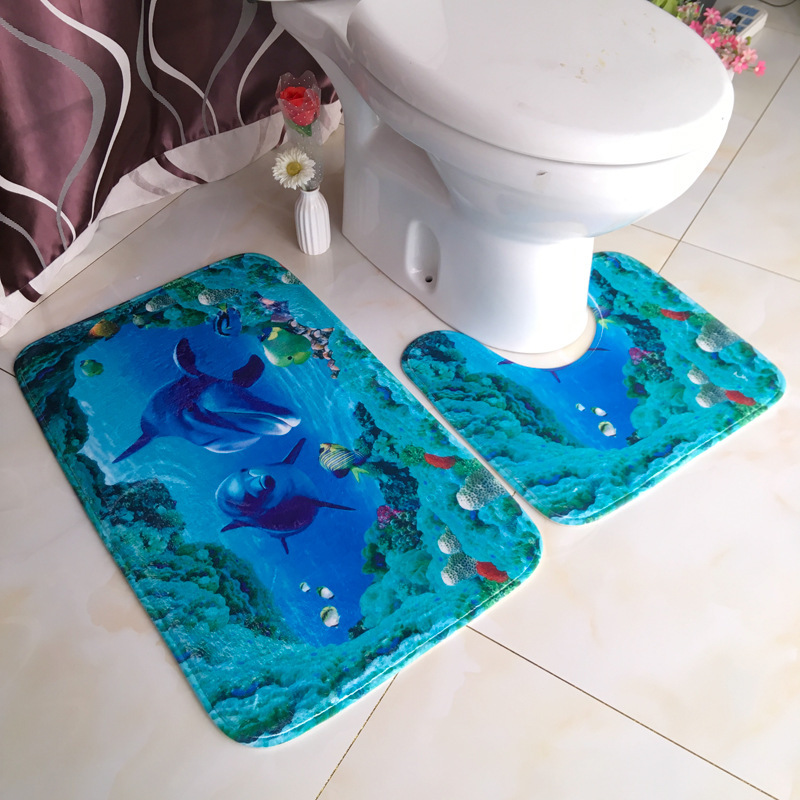 Home Carpet Bathroom Floor Mat - đánh giá và giá Home Bathroom With Two Toilets