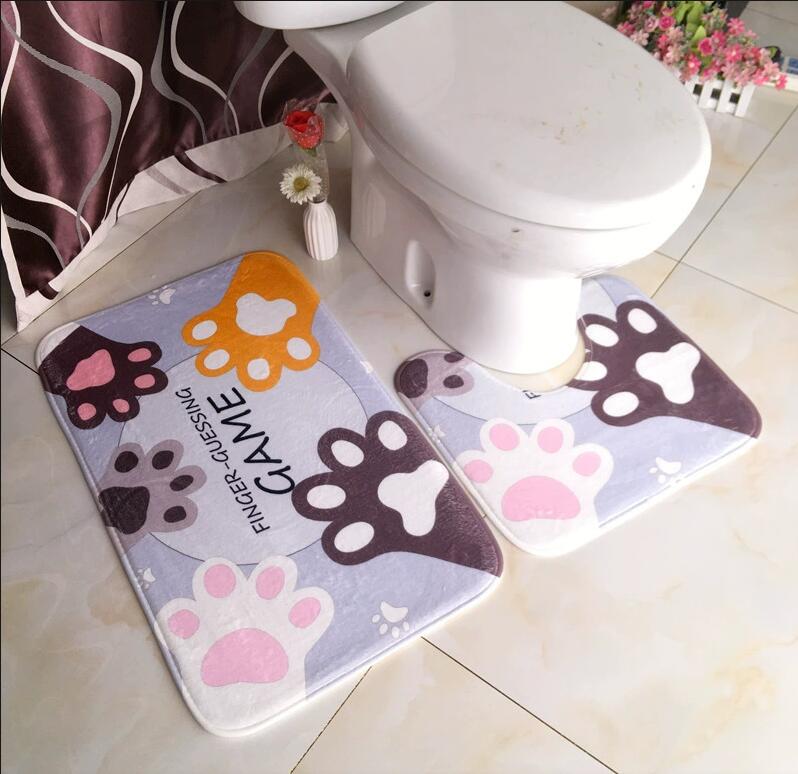 Home Carpet Bathroom Floor Mat - đánh giá và giá Home Bathroom With Two Toilets