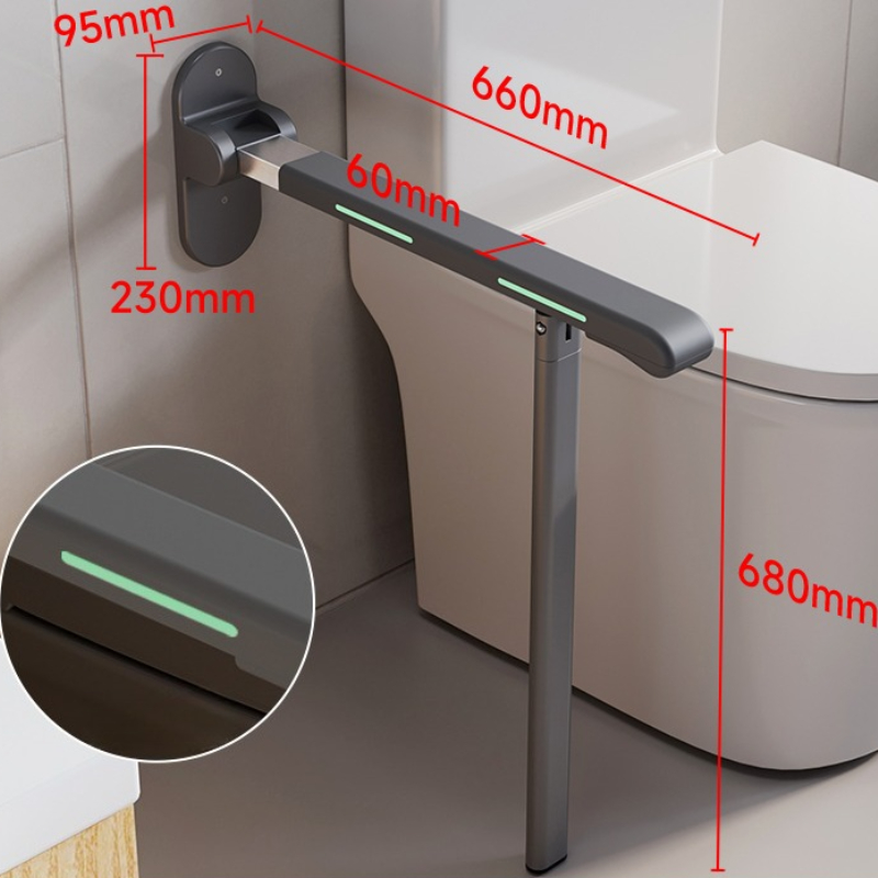 Toilet Safety Handle Foldable  - đánh giá và giá Home Bathroom Grab Bar