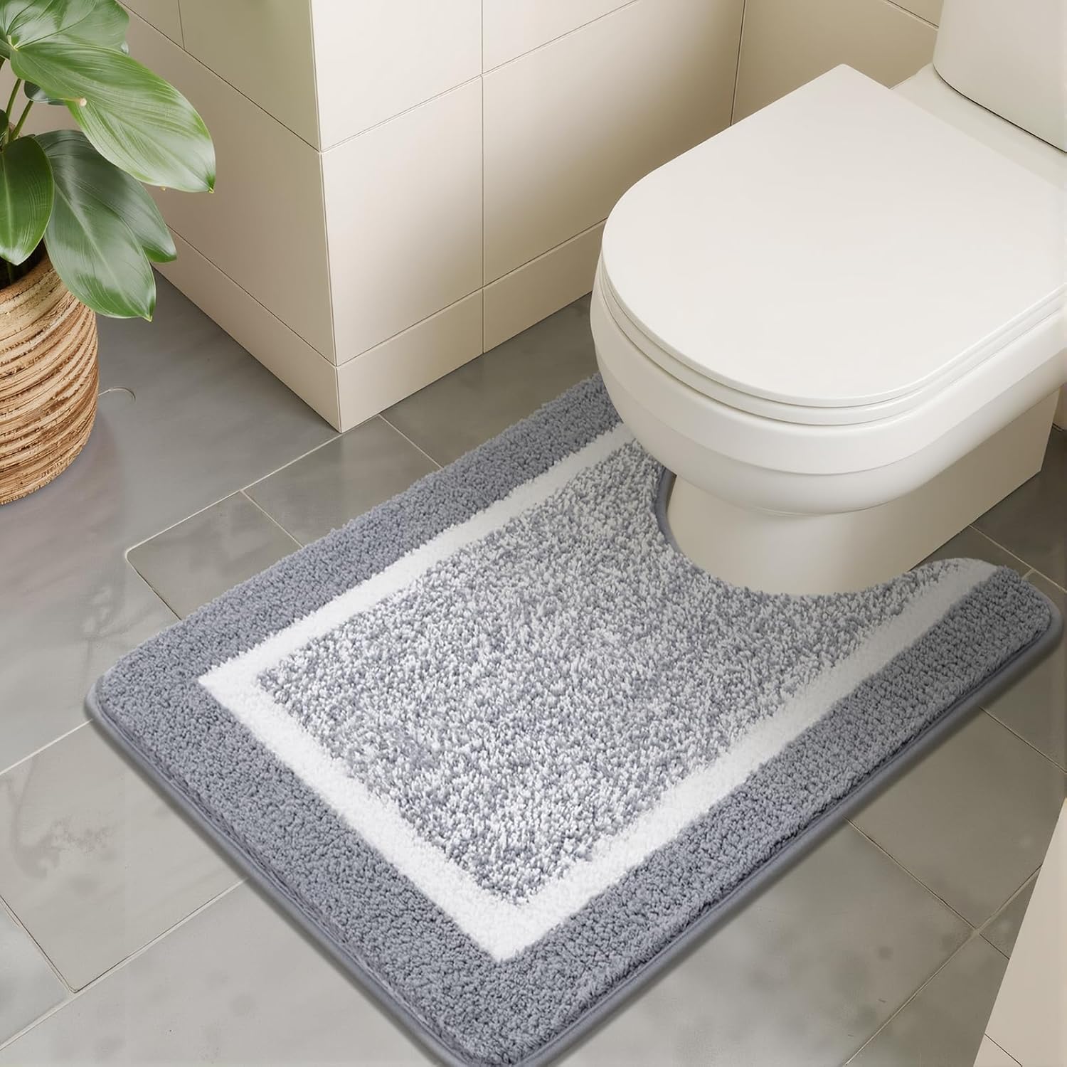 Fluffy Microfiber Shaggy Bathr - đánh giá và giá Zara Home Bathroom Mat