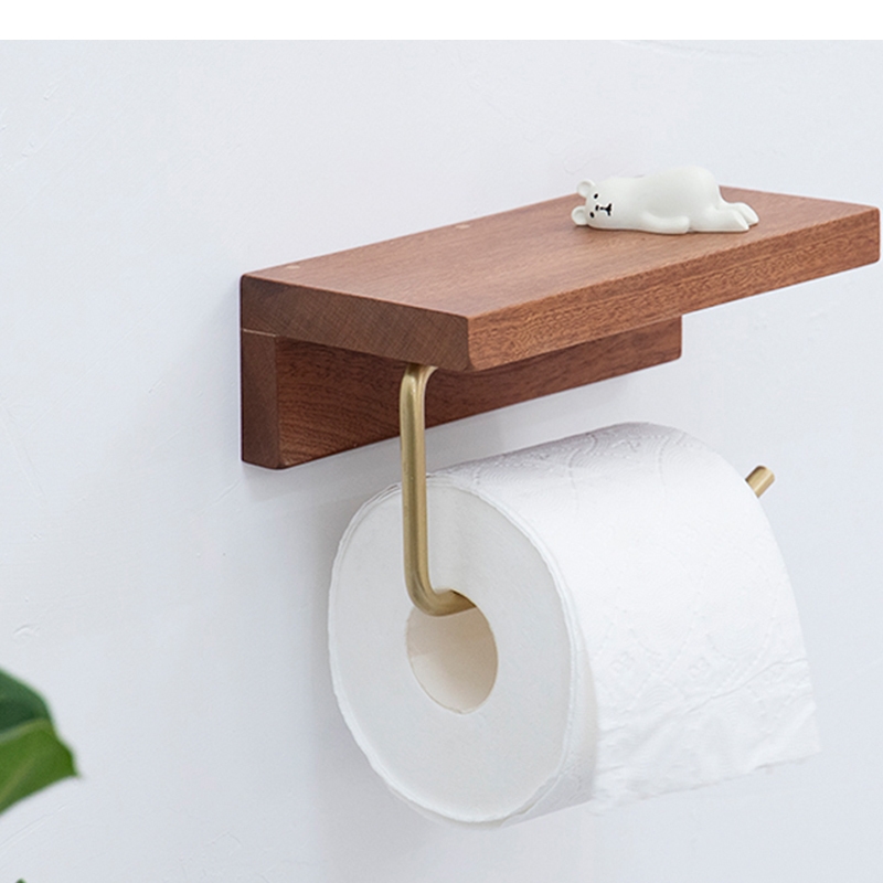 Wooden Tissue Holder Roll Pape - đánh giá và giá Home Bathroom Paper Towel Holder