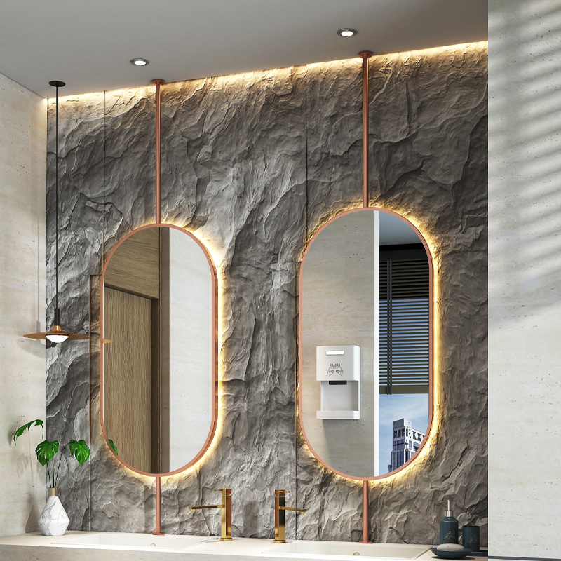 Size60x90cm Ceiling Oval Hangi - đánh giá và giá Home Bathroom Furniture