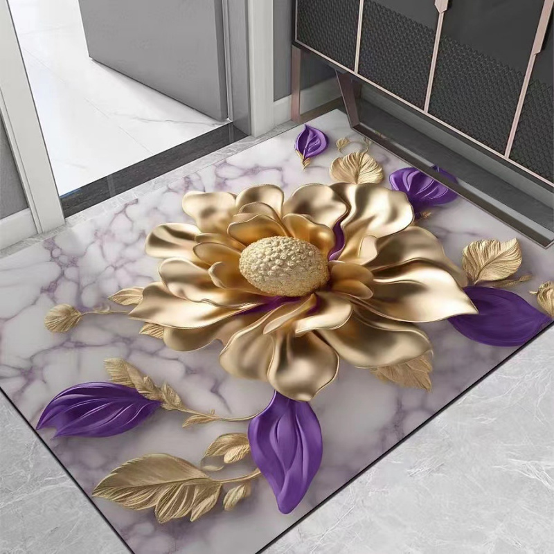 VIKAMA Light Luxury Lotus Bath - đánh giá và giá Zara Home Bathroom Mat