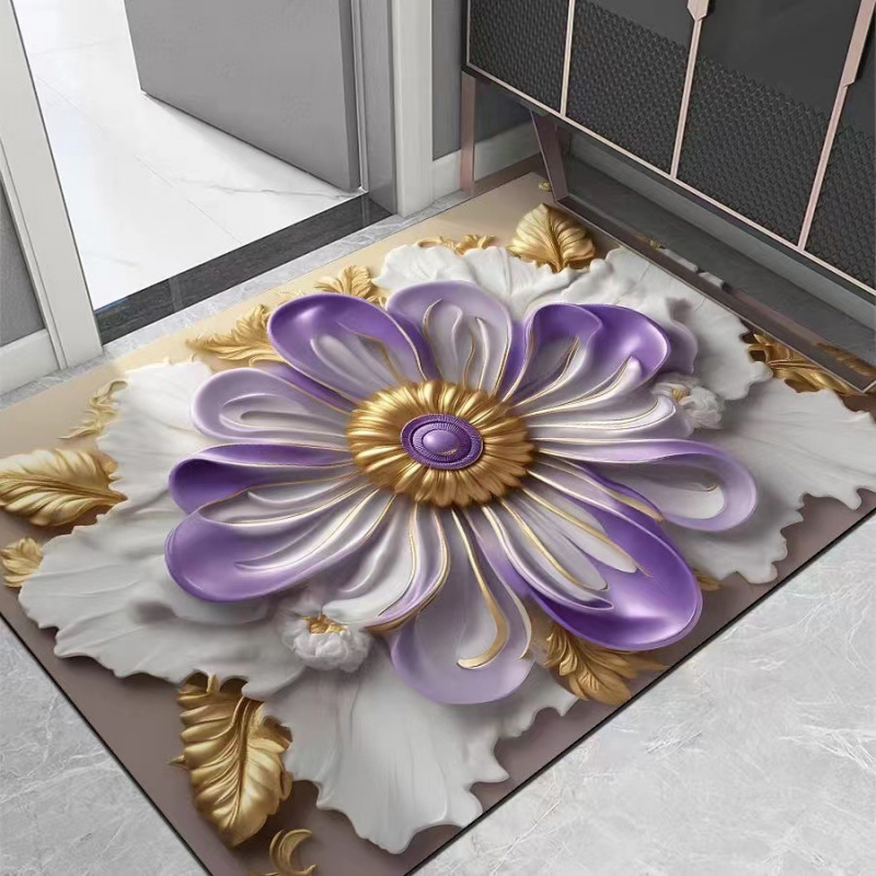 VIKAMA Light Luxury Lotus Bath - đánh giá và giá Zara Home Bathroom Mat
