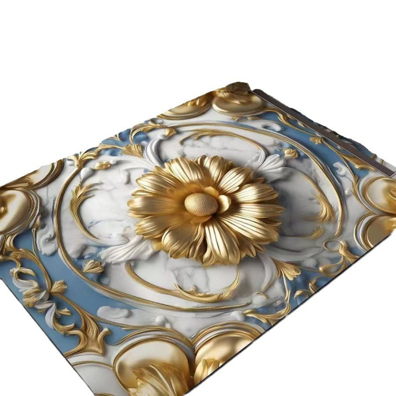 VIKAMA Light Luxury Lotus Bath - đánh giá và giá Zara Home Bathroom Mat