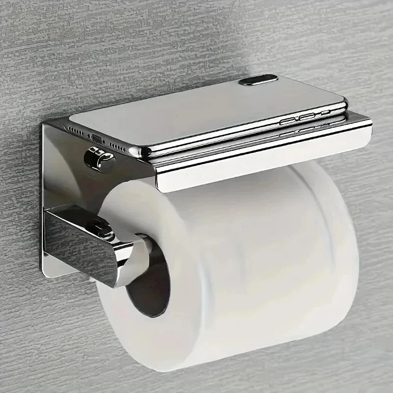 Stainless Steel Bathroom Paper - đánh giá và giá Home Bathroom Paper Towel Holder