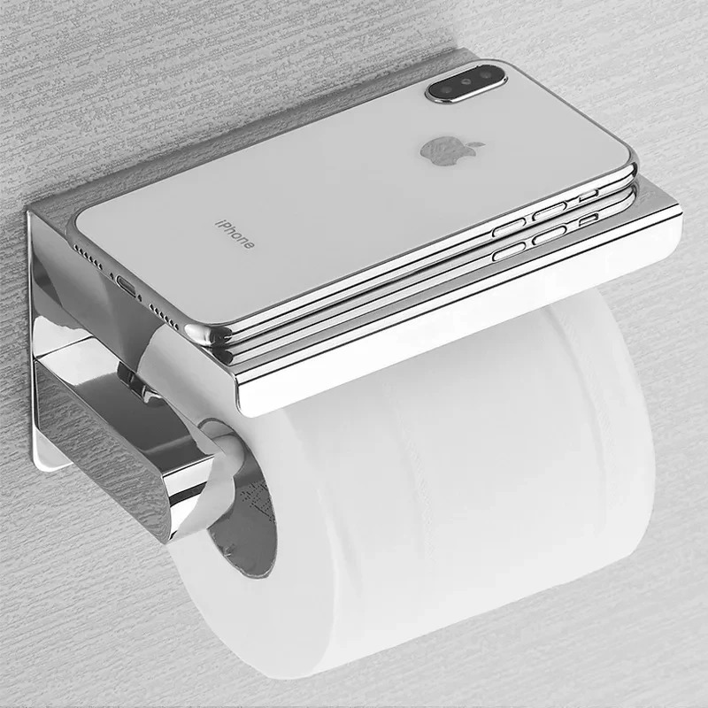 Stainless Steel Bathroom Paper - đánh giá và giá Home Bathroom Paper Towel Holder