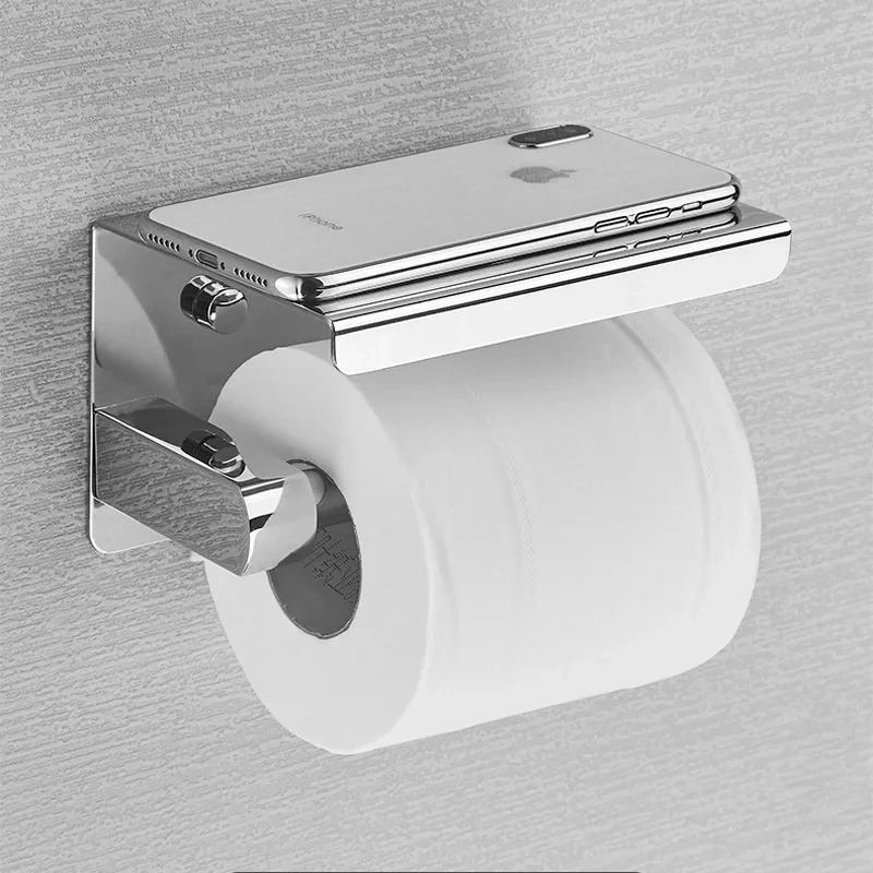 Stainless Steel Bathroom Paper - đánh giá và giá Home Bathroom Paper Towel Holder